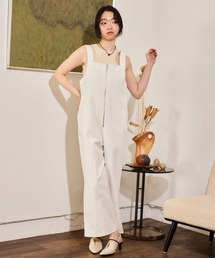 mysty woman | フロントZIPオーバーオール 666534(サロペット/オーバーオール)