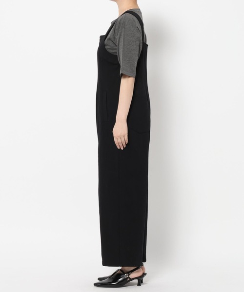 mysty woman(ミスティウーマン)の「フロントZIPオーバーオール 666534(サロペット/オーバーオール・レディース・オフホワイト/ブラック・FREE)」の7枚目の写真