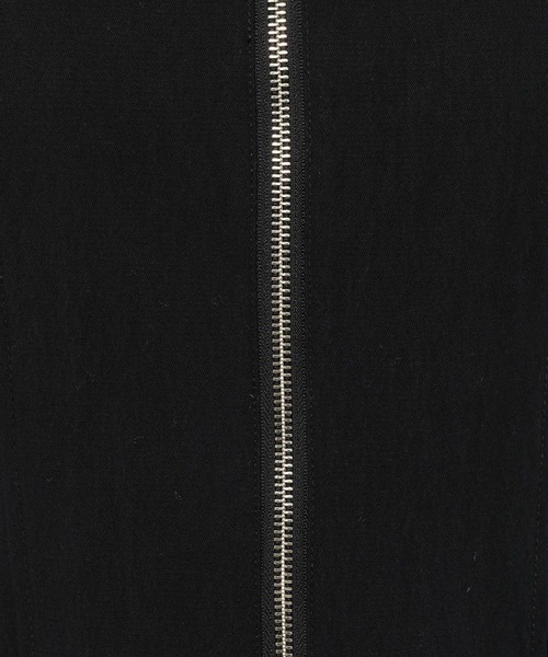 mysty woman(ミスティウーマン)の「フロントZIPオーバーオール 666534(サロペット/オーバーオール・レディース・オフホワイト/ブラック・FREE)」の16枚目の写真