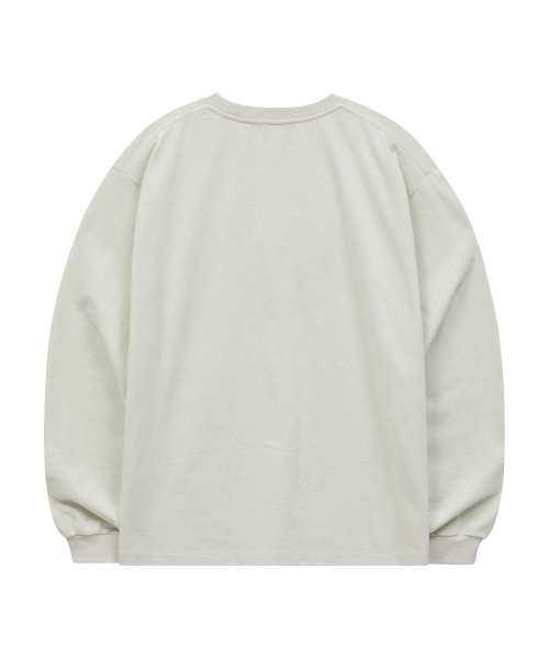 HOODHOOD(フッドフッド)の「スプレーエイリアンロングスリーブTシャツアイボリー(Tシャツ/カットソー・メンズ・その他・1/2)」の6枚目の写真