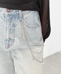 WEGO | WEGO/パールMIXチャームウォレットチェーン(ウォレットチェーン)