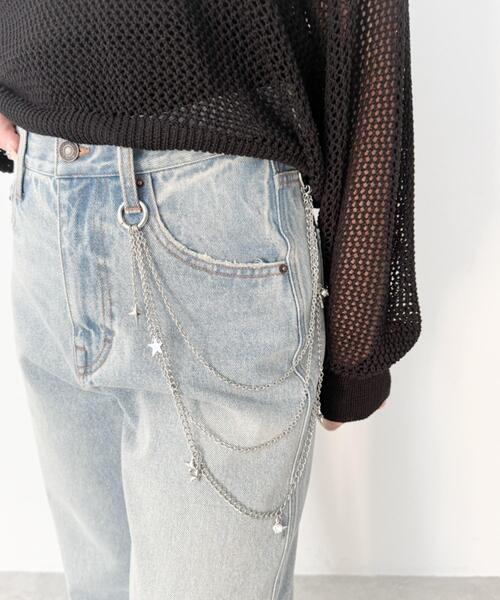 WEGO（ウィゴー）の「WEGO/パールMIXチャームウォレットチェーン（ウォレットチェーン・レディース・その他4/その他3/その他2/その他1・FREE）」の5枚目の写真