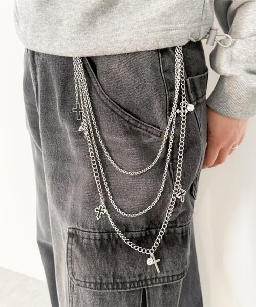 WEGO（ウィゴー）の「WEGO/パールMIXチャームウォレットチェーン（ウォレットチェーン・レディース・その他4/その他3/その他2/その他1・FREE）」の8枚目の写真