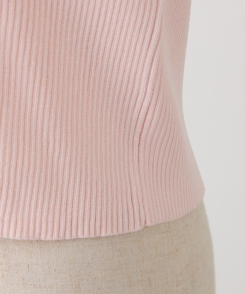 one after another NICE CLAUP(ワンアフターアナザーナイスクラップ)の「袖レースカーディガン(カーディガン/ボレロ・レディース・ブラック/ピンク/ミント/オフホワイト・FREE)」の10枚目の写真