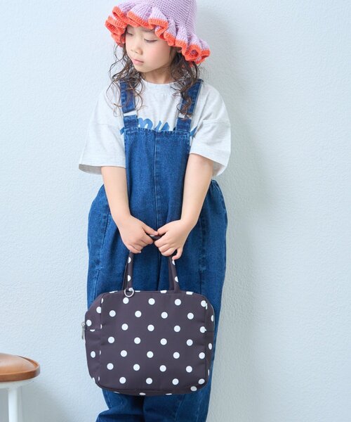 CIAOPANIC TYPY(チャオパニックティピー)の「【KIDS】2WAYスクエアボストンショルダーBAG(ボストンバッグ・キッズ・サックスブルー/ブラック・ONE SIZE)」の15枚目の写真