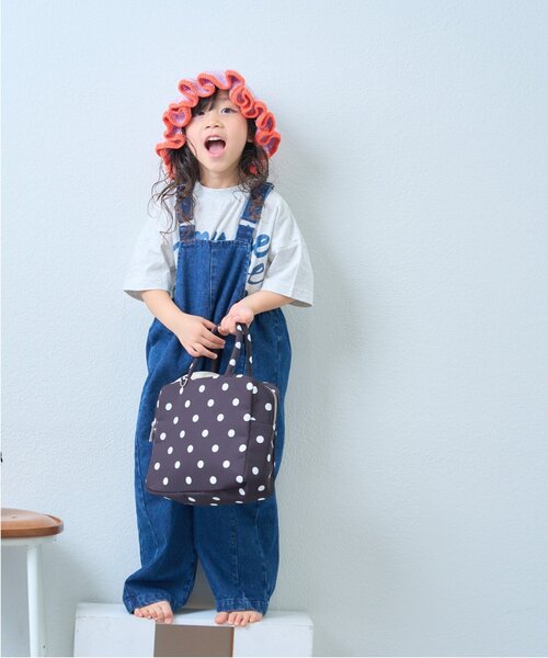 CIAOPANIC TYPY(チャオパニックティピー)の「【KIDS】2WAYスクエアボストンショルダーBAG(ボストンバッグ・キッズ・サックスブルー/ブラック・ONE SIZE)」の16枚目の写真