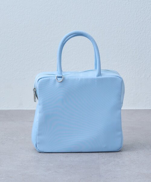 CIAOPANIC TYPY(チャオパニックティピー)の「【KIDS】2WAYスクエアボストンショルダーBAG(ボストンバッグ・キッズ・サックスブルー/ブラック・ONE SIZE)」の4枚目の写真
