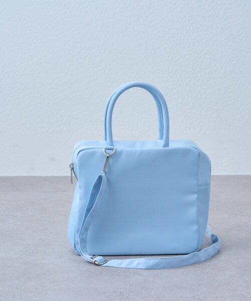CIAOPANIC TYPY(チャオパニックティピー)の「【KIDS】2WAYスクエアボストンショルダーBAG(ボストンバッグ・キッズ・サックスブルー/ブラック・ONE SIZE)」の8枚目の写真