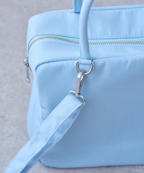 CIAOPANIC TYPY(チャオパニックティピー)の「【KIDS】2WAYスクエアボストンショルダーBAG(ボストンバッグ・キッズ・サックスブルー/ブラック・ONE SIZE)」の9枚目の写真