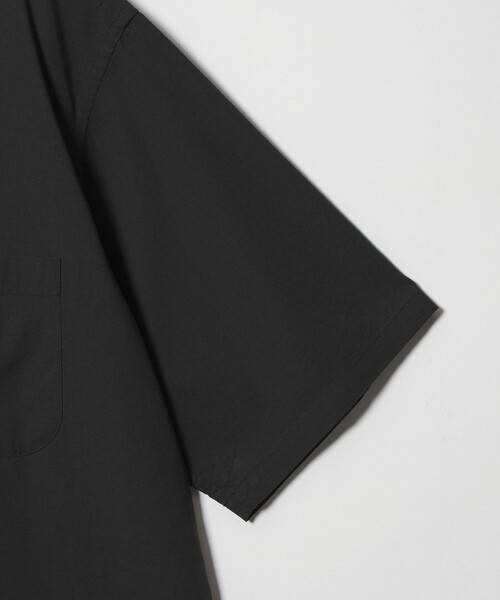 Steven Alan（スティーブンアラン）の「＜Steven Alan＞ コットン/ウール ボイル オープンカラー シャツ BOX（シャツ/ブラウス・メンズ・ダークブラウン/ブラック・XL/L/M/S）」の6枚目の写真