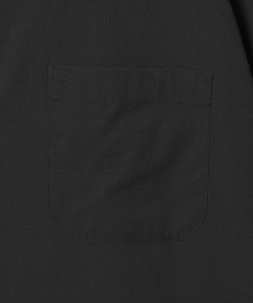 Steven Alan（スティーブンアラン）の「＜Steven Alan＞ コットン/ウール ボイル オープンカラー シャツ BOX（シャツ/ブラウス・メンズ・ダークブラウン/ブラック・XL/L/M/S）」の9枚目の写真