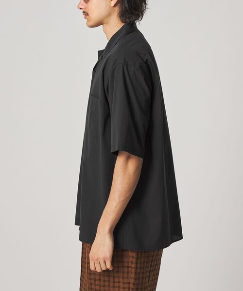 Steven Alan(スティーブンアラン)の「<Steven Alan> コットン/ウール ボイル オープンカラー シャツ BOX(シャツ/ブラウス・メンズ・ダークブラウン/ブラック・XL/L/M/S)」の14枚目の写真