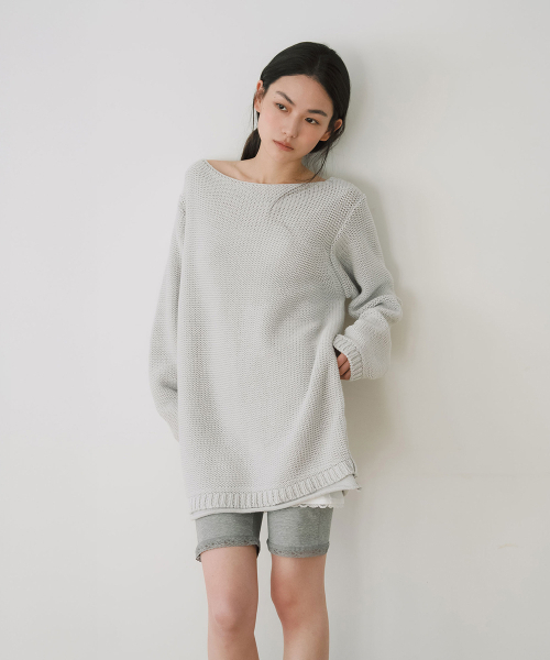 YEARNING(イヤニング)の「LACE TRIM BIKER SHORTS, GREY(その他パンツ・レディース・その他・FREE)」の1枚目の写真