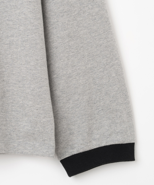 Millo Archive（ミロ アーカイブ）の「S.I.D リンガー ロングスリーブ Tシャツ [メランジグレー]（Tシャツ/カットソー・メンズ・その他・LARGE/X-LARGE/MEDIUM）」の5枚目の写真