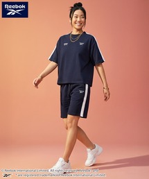 Reebok（リーボック）の「Reebok リーボック オーバーサイズ セットアップ 上下セット 半袖Tシャツ ハーフパンツ（セットアップ）」