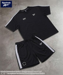 Reebok(リーボック)の「Reebok リーボック 上下セット オーバーサイズセットアップ ミニ裏毛 半袖Tシャツ ハーフパンツ(セットアップ)」