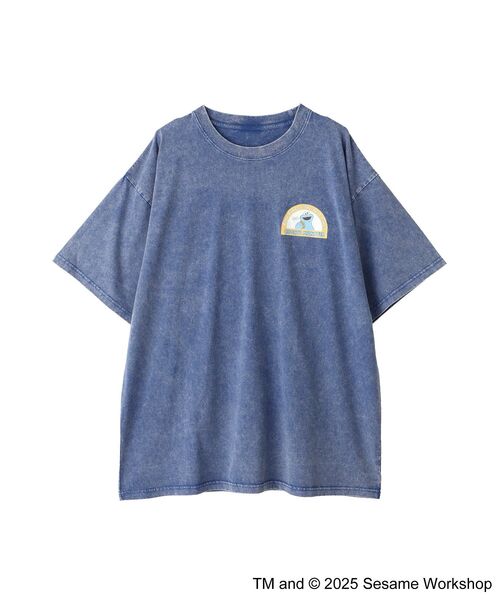 SESAME STREET(セサミストリート)の「クッキーモンスター/T(Tシャツ/カットソー・レディース・ブルー・FREE)」の14枚目の写真