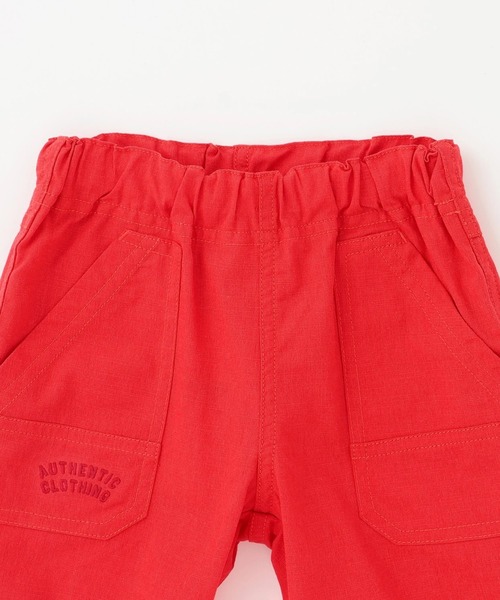 KP BOY（ケーピーボーイ）の「スラブ平織 ハーフパンツ（その他パンツ・キッズ・ブルー/レッド・90cm/100cm/110cm/120cm/130cm/140cm）」の4枚目の写真
