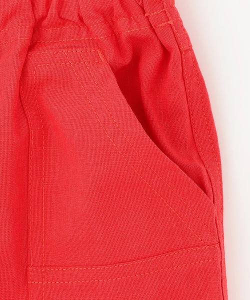 KP BOY（ケーピーボーイ）の「スラブ平織 ハーフパンツ（その他パンツ・キッズ・ブルー/レッド・90cm/100cm/110cm/120cm/130cm/140cm）」の5枚目の写真