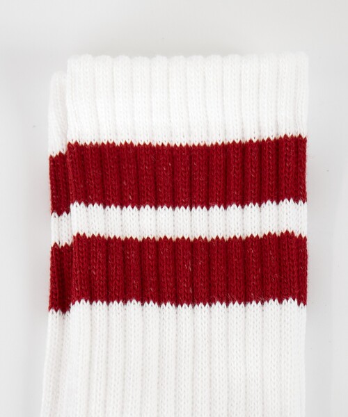 FRUIT OF THE LOOM（フルーツオブザルーム）の「【FRUIT OF THE LOOM/フルーツ・オブ・ザ・ルーム】 3P2ラインクルーソックス/3足パッククルーソックス（ソックス/靴下・メンズ・ホワイト系その他/ホワイト系その他2・フリー）」の7枚目の写真