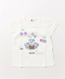 KP | mimiちゃんアップリケ 半袖Tシャツ(Tシャツ/カットソー)