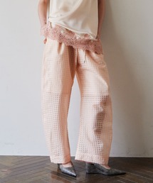 MAISON SPECIAL（メゾンスペシャル）の「【2026SUMMER PRE-ORDER】Sheer Check Easy Pants シアーチェックイージーパンツ（その他パンツ）」