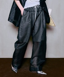 Docking Rhinestone Easy Pants/ドッキングラインストーンイージー