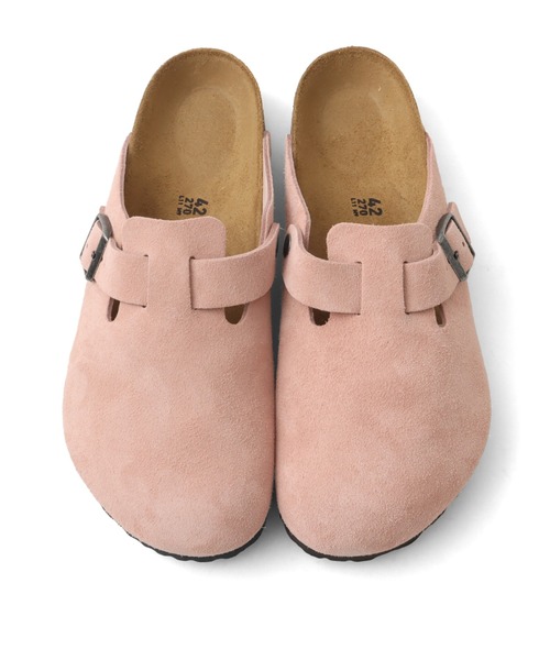 BIRKENSTOCK（ビルケンシュトック）の「BIRKENSTOCK BOSTON LEVE PINK CLAY / ビルケンシュトック ボストン レーヴェ ピンク クレイ（サンダル・レディース・ピンク・25.0cm/24.5cm/24.0cm/23.0cm/28.0cm）」の5枚目の写真