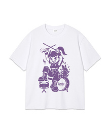 RANDOMOFF（ランダムオフ）の「PIXEL DRUM KID OVER FIT T-SHIRT (3color)（Tシャツ/カットソー）」