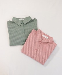 OSYAREVO（オシャレボ）の「キッズ チャック柄 シャツ 長袖（シャツ/ブラウス）」
