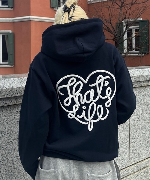 HEAVY WEIGHT 12.7oz HEART LOGO ZIP HOODIE 長袖 パーカー 春服 秋服