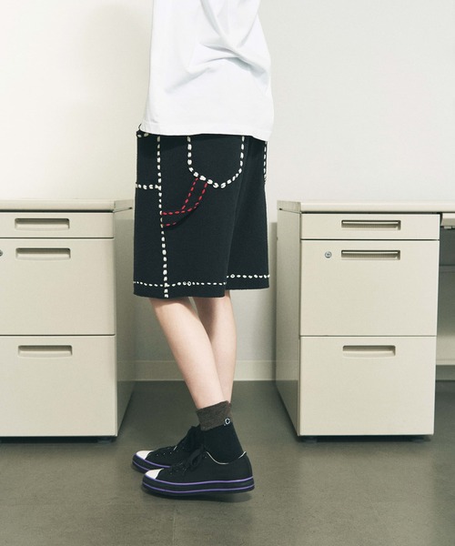 CONZ（コンズ）の「SUMMER PG1 DOUBLE KNEE SHORTS（その他パンツ・メンズ・ブラック/ネイビー/レッド・LARGE/MEDIUM）」の6枚目の写真