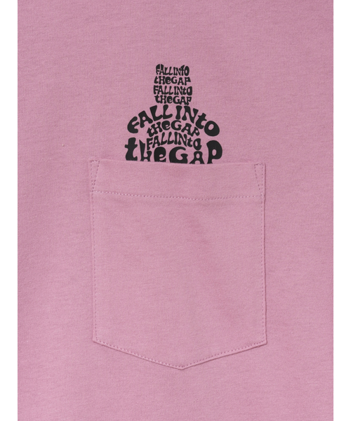 GAP(ギャップ)の「エブリディ ソフト リラックスフィット ブラナンベア ポケットTシャツ(ユニセックス)(Tシャツ/カットソー・メンズ・ピンク/ネイビー/イエロー/ホワイト/ブラック/グリーン・L/M/S/XS/XL)」の7枚目の写真