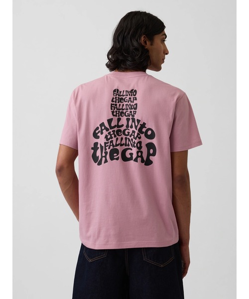 GAP(ギャップ)の「エブリディ ソフト リラックスフィット ブラナンベア ポケットTシャツ(ユニセックス)(Tシャツ/カットソー・メンズ・ピンク/ネイビー/イエロー/ホワイト/ブラック/グリーン・L/M/S/XS/XL)」の6枚目の写真
