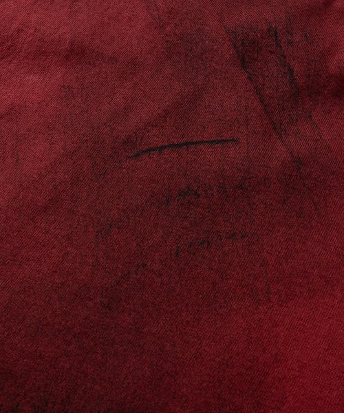 JOHN'S CLOSET(ジョンズクローゼット)の「【13】バイオウォッシュ ショートヘンリーネックTシャツ(Tシャツ/カットソー・メンズ・ブラック/アイボリー/ワインレッド・MEDIUM/LARGE)」の8枚目の写真