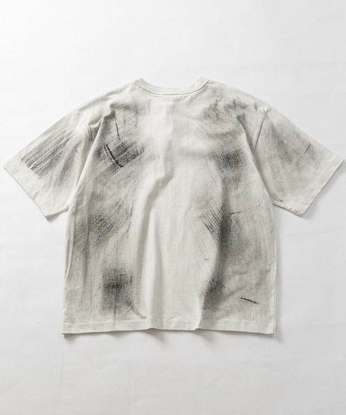 JOHN'S CLOSET(ジョンズクローゼット)の「【13】バイオウォッシュ ショートヘンリーネックTシャツ(Tシャツ/カットソー・メンズ・ブラック/アイボリー/ワインレッド・MEDIUM/LARGE)」の11枚目の写真