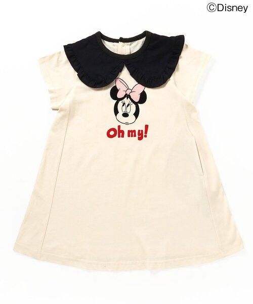 Disney(ディズニー)の「【リンク】ディズニーキャラクター/ビッグカラーワンピース(ワンピース・キッズ・ネイビー/アイボリー・80/90/100/110/120/130/140)」の8枚目の写真