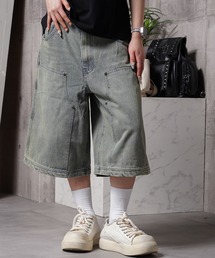 1111clothing | 12oz デニム ダブルニージョーツ / 12-ounce Denim Double-Knee Jorts(デニムパンツ)