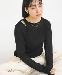 KBF | アシメレイヤードTEE(Tシャツ/カットソー)