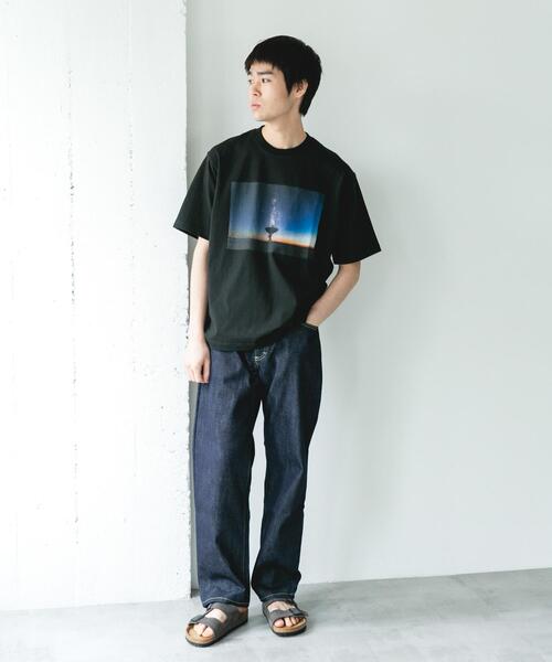 URBAN RESEARCH DOORS(アーバンリサーチドアーズ)の「NATURE PHOTO SHORT-SLEEVE T-SHIRTS(Tシャツ/カットソー・メンズ・ホワイト/ブラック・MEDIUM/LARGE)」の21枚目の写真