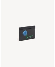 'KENZO Tulip' カードホルダー イン レザー