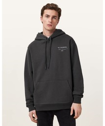 REDACT PULLOVER EMBROIDERED LOGO HOODIE | REDACT プルオーバー 刺繍 ロゴ フーディー