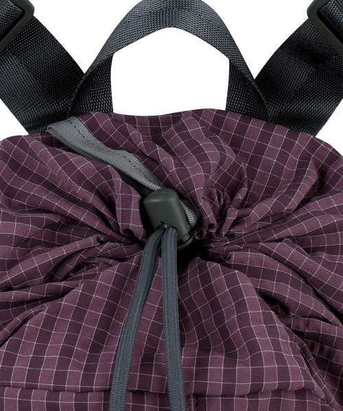 SUNLOVE(サンラブ)の「Tourer Gym Sack(バックパック/リュック・レディース・ブラック/パープル・FREE)」の11枚目の写真