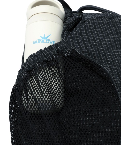 SUNLOVE(サンラブ)の「Tourer Gym Sack(バックパック/リュック・レディース・ブラック/パープル・FREE)」の8枚目の写真