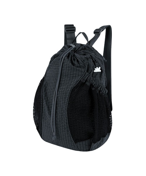 SUNLOVE(サンラブ)の「Tourer Gym Sack(バックパック/リュック・レディース・ブラック/パープル・FREE)」の4枚目の写真