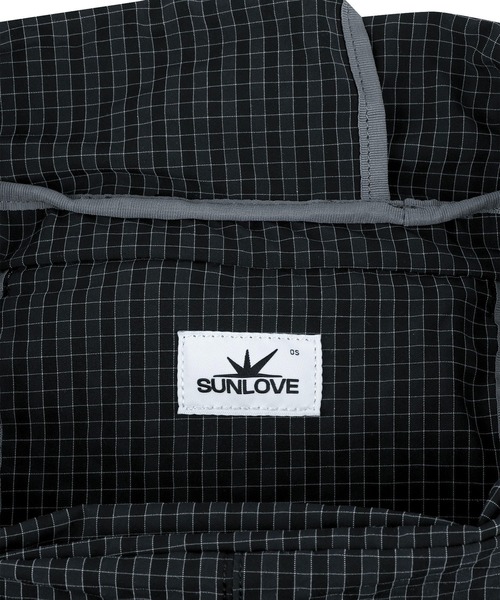 SUNLOVE(サンラブ)の「Tourer Gym Sack(バックパック/リュック・レディース・ブラック/パープル・FREE)」の6枚目の写真