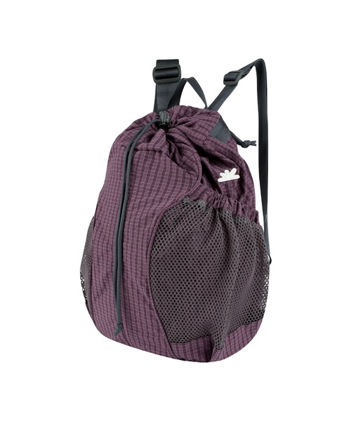 SUNLOVE(サンラブ)の「Tourer Gym Sack(バックパック/リュック・レディース・ブラック/パープル・FREE)」の10枚目の写真
