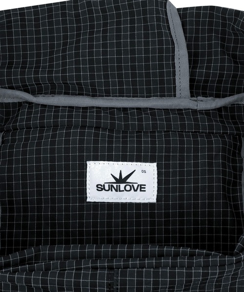 SUNLOVE(サンラブ)の「Tourer Gym Sack(バックパック/リュック・レディース・ブラック/パープル・FREE)」の12枚目の写真