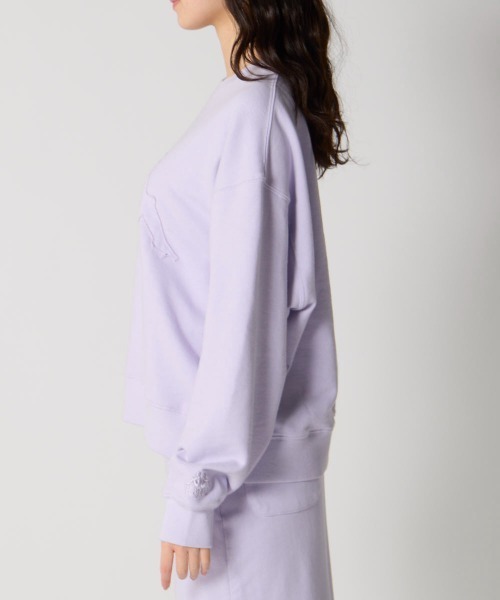 Kappa（カッパ）の「オミニクルースウェット（スウェット・レディース・ネイビー/杢グレー/ピンク・LARGE/MEDIUM/SMALL）」の8枚目の写真
