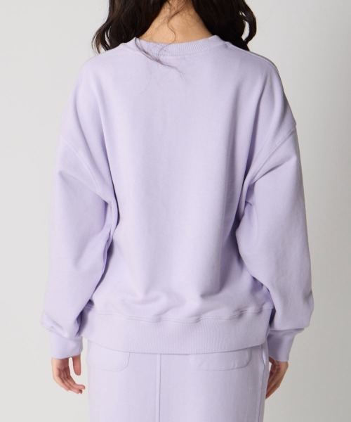 Kappa（カッパ）の「オミニクルースウェット（スウェット・レディース・ネイビー/杢グレー/ピンク・LARGE/MEDIUM/SMALL）」の9枚目の写真